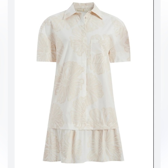 Marie Oliver Cream Athena Camp Dress - Picture 10 of 12